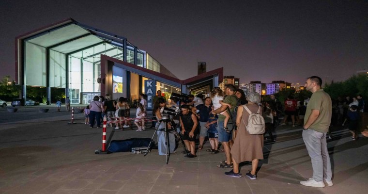 İzmir Bornova’da 8500 yıllık tarihin gölgesinde gökyüzü gözlemi