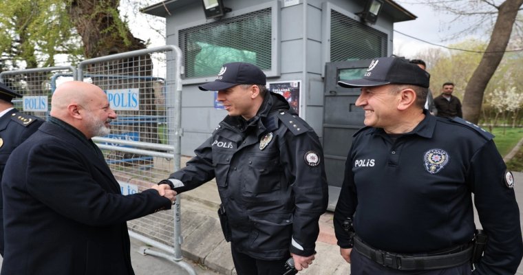 Kayseri Kocasinan’dan polislere anlamlı hediye