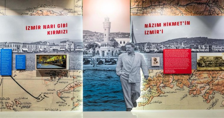 Nâzım Hikmet sergisi İzmir’de açıldı