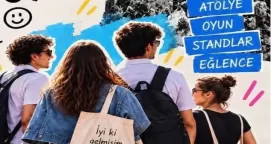 Ankara’da üniversite öğrencilerine “Hoş Geldin” şenliği