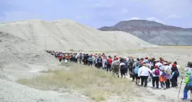 Başkentliler Nallıhan Kız Tepesi’nde doğayla buluştu