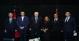 Cumhurbaşkanı Erdoğan, SpaceX yöneticilerini kabul etti