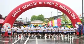 Düzce’de postacıların kıyasıya yarışı... Türkiye finali nefes kesti