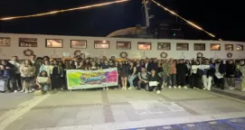 Genç İzmir gönüllüleri, Bergama Vapuru’nda buluştu