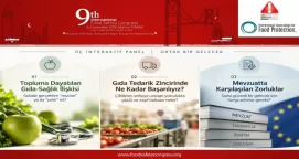 Gıda güvenliğinin tartışmalı başlıkları İstanbul’da masaya yatırılacak