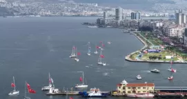 İzmir Körfezi’nde Cumhuriyet rüzgarı esti