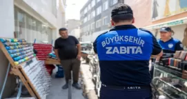 Kaldırım işgaline karşı sıkı denetim
