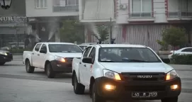 Manisa Sarıgöl’de ilaçlama çalışması