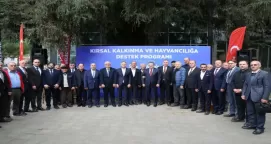 Trabzon’da üreticiye büyük destek