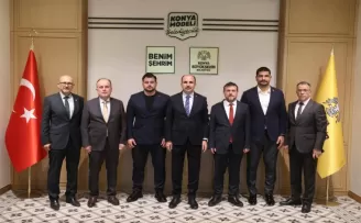 13. kez Avrupa Şampiyonu’ndan Konya’ya ziyaret