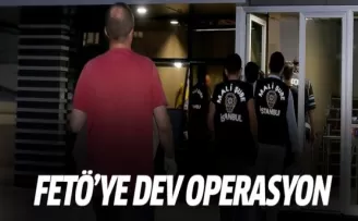 17 ilde eş zamanlı FETÖ operasyonu! 74 asker...