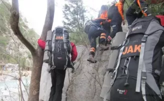 3 turist böyle kurtarıldı