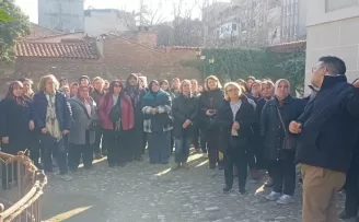 56 kişilik kadın Kafilesi Salihli’yi adım adım gezdi