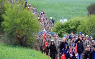 ''57. Alaya Vefa Yürüyüşü''ne Binler Katıldı