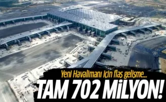 702 Milyonluk Dev İhalenin Tarihi Belli Oldu