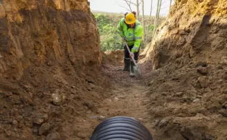 79 kişilik ekip metrobüs altyapısı için sahada