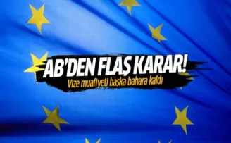 AB kriterlerde ısrarcı, vize muafiyeti başka bahara kaldı!