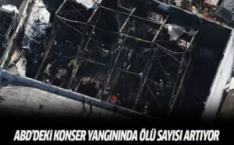 ABD’deki konser yangınında ölü sayısı artıyor