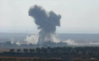 ABD öncülüğündeki koalisyon Suriye'de rejim güçlerini vurdu