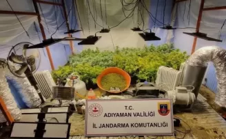 Adıyaman’da uyuşturucu operasyonu