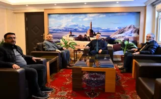 Ağrı’da gazetecilerden Emniyet Müdürü Önder’e ziyaret