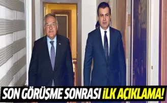 AK Parti-CHP son görüşmesi sonrası ilk açıklama!