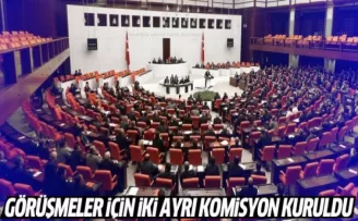 Ak Parti'den görüşmeler için iki ayrı komisyon