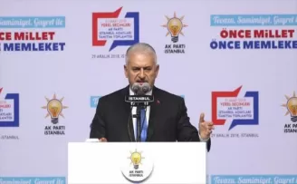 AK Parti'nin İstanbul Büyükşehir Belediye Başkan adayı Binali Yıldırım