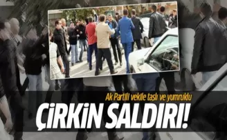 Ak Partili vekile taşlı ve yumruklu saldırı