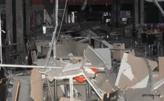 Alışveriş Merkezinin Tavanı Çöktü