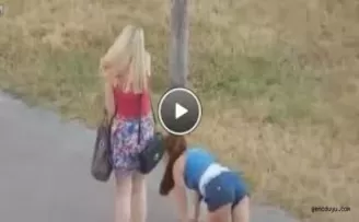 Alkolü Fazla Kaçıran Rus Kız Yerlerde Süründü