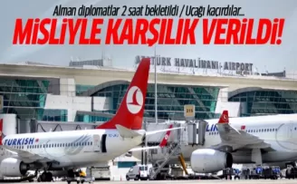 Alman diplomatlar Atatürk Havalimanı'nda iki saat bekletildi