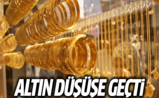 Altın Düşüşe Geçti Çeyrek Gram ne Kadar Son Rakamlar