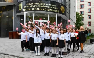 Ankara 100. Yıl Gençlik Kütüphanesi’nde bayram coşkusu