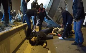 Ankara'da Belediye Otobüsü Köprüden Uçtu! 13 Yaralı Var