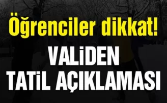 Ankara’da okullar tatil oldu! Vali’den kar tatili açıklaması