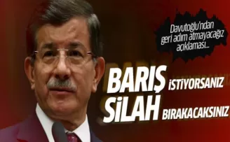 Ankara'dan Kandil'e çözüm süreci mesajı