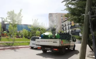 Ankara Keçiören’de ilaçlama çalışmaları hızlandı