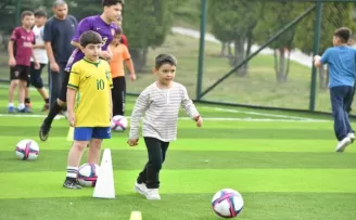 Ankara Pursaklar’da çocuklar için spor vakti