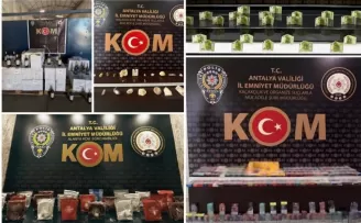 Antalya’da çok sayıda suç unsuru ele geçirildi
