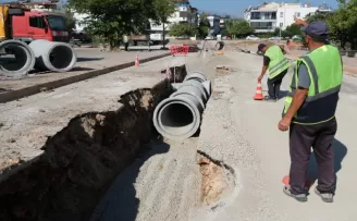 Antalya’nın yağmur suyu altyapısı güçleniyor