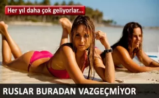 Antalya Rusların Gözdesi