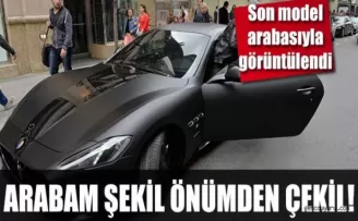 Arabam şekil önümden çekil
