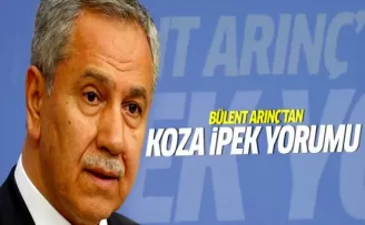 Arınç'tan 'Koza İpek' yorumu