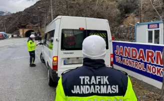 Artvin Jandarması 2024’te eğitim ve denetimlerde hız kesmedi