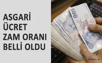 Asgari ücret zam oranı belli oldu