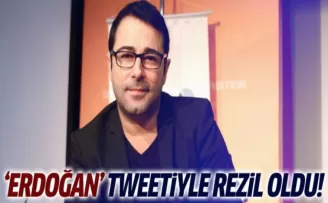 Atilla Taş 'Erdoğan' tweetiyle rezil oldu!
