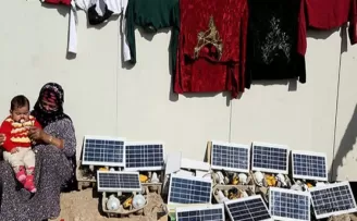 Aydınlanmak için tek umutları güneş