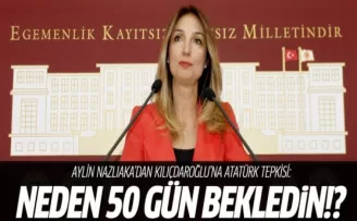 Ayiln Nazlıaka'dan Kılıçdaroğlu'na: Neden 50 gün bekledin?