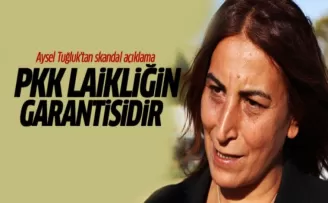 Aysel Tuğluk'tan PKK'lı laiklik çıkışı